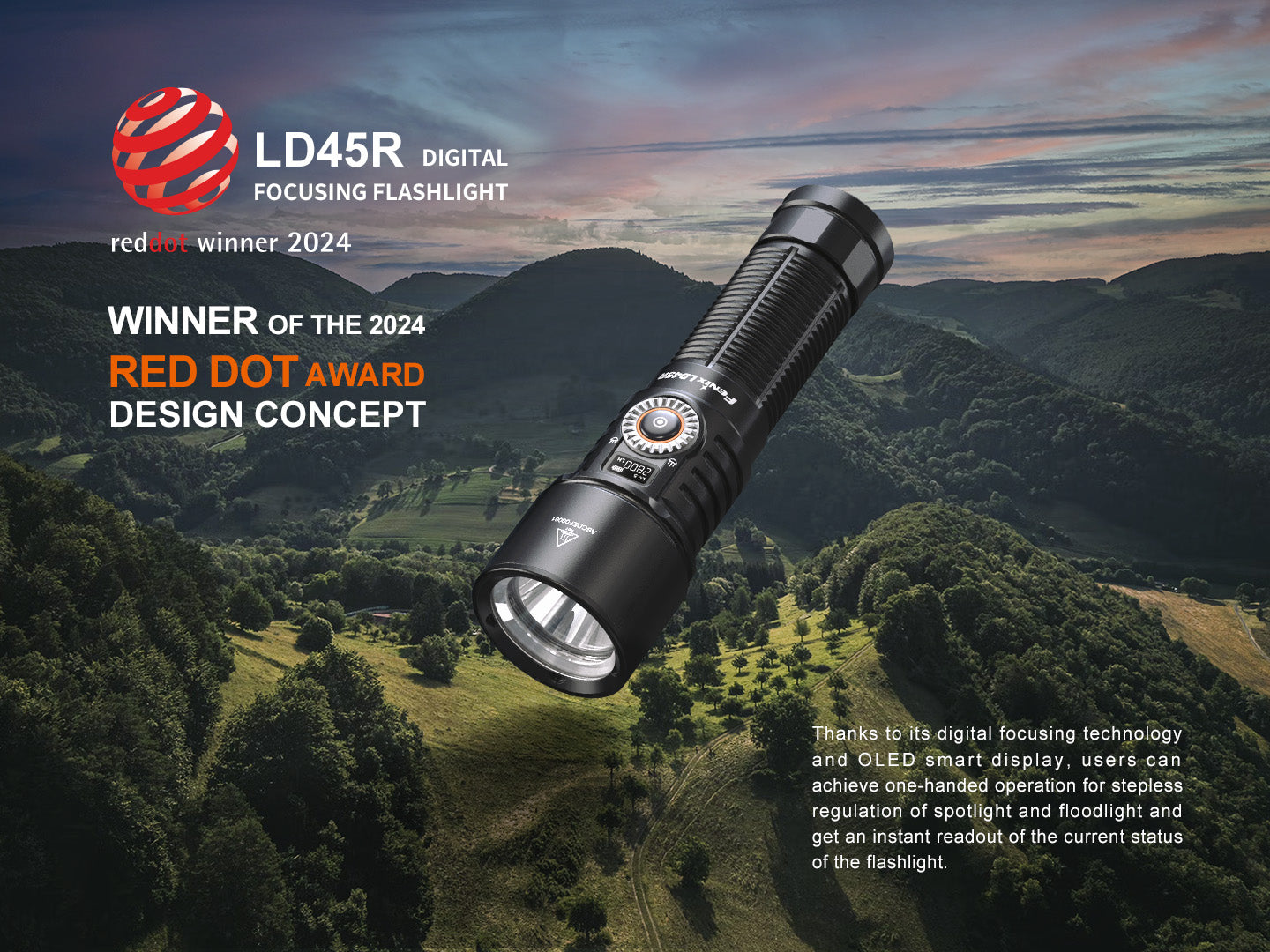 LD45R Flashlight (2800 Lumens)