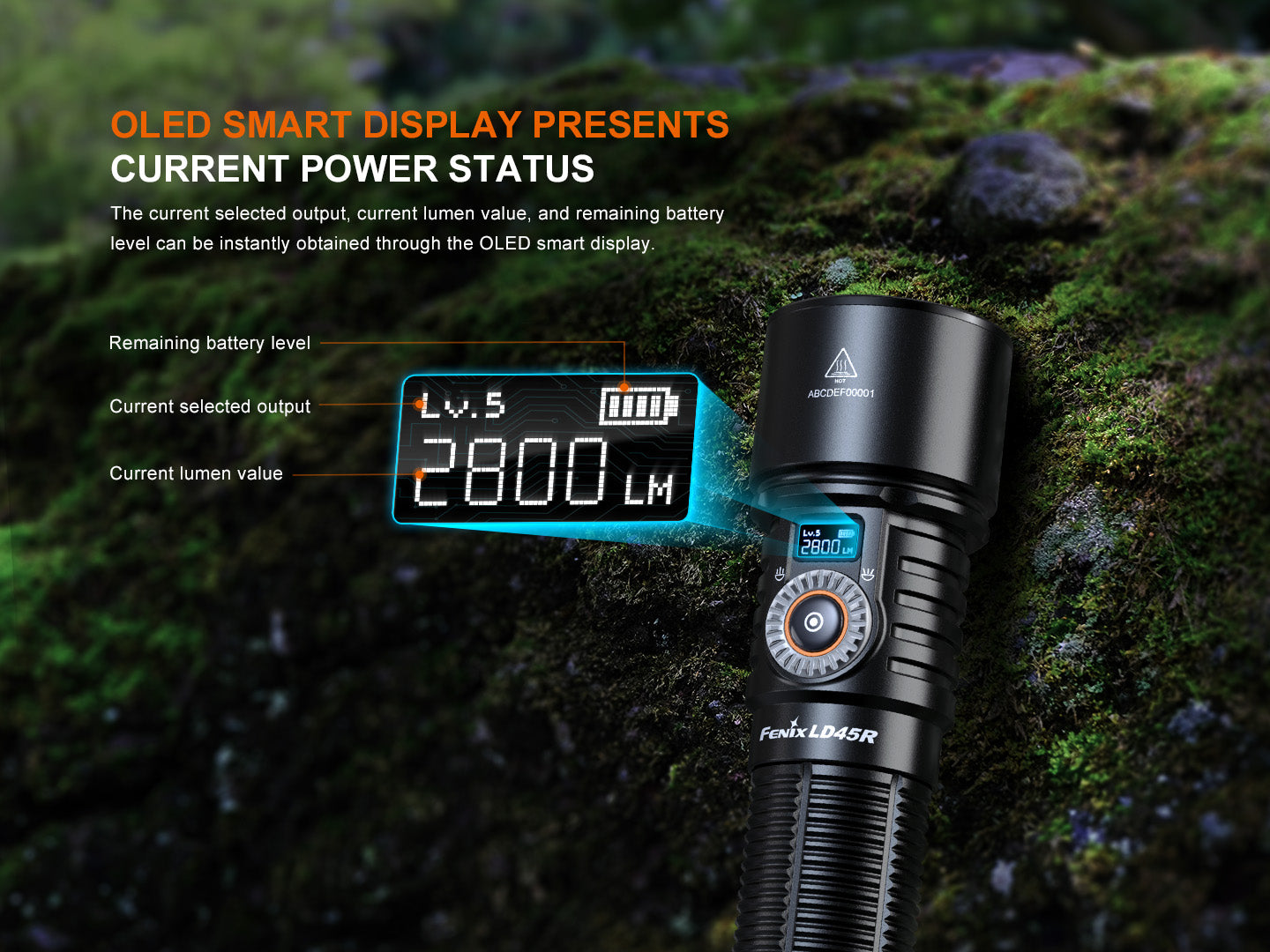 LD45R Flashlight (2800 Lumens)