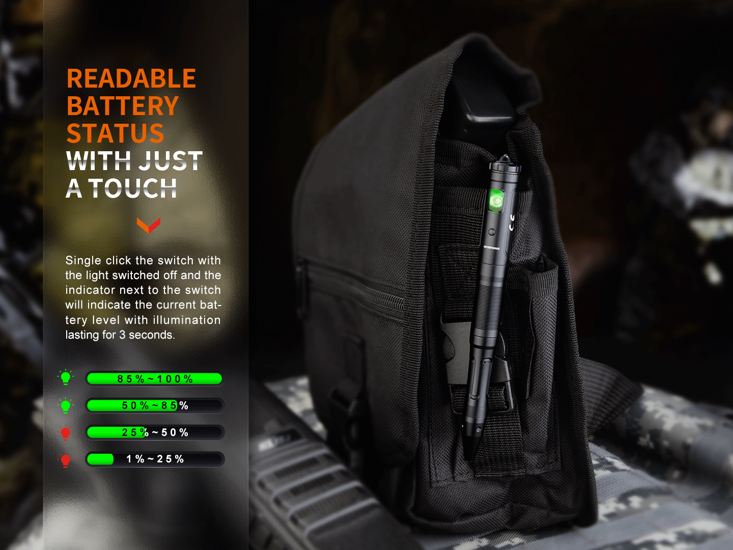 T6 Tactical Penlight (80 lumens)