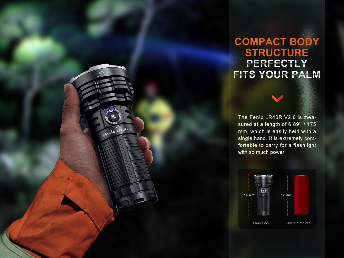 LR40R V2.0 Flashlight