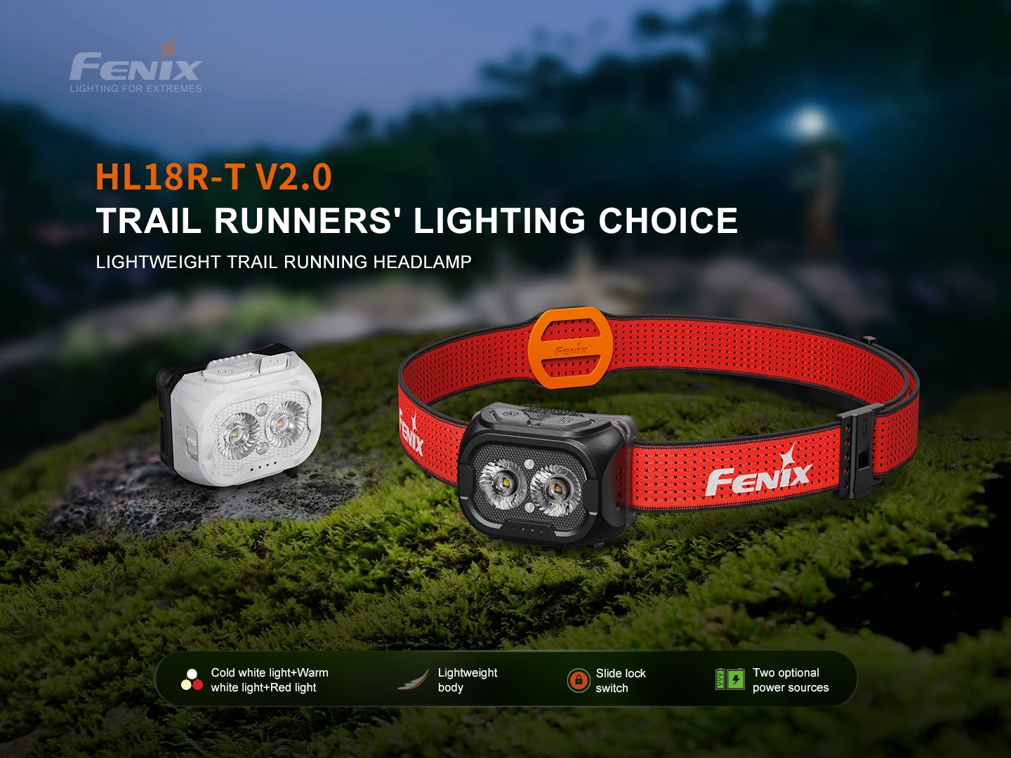 HL18R-T V2.0 Headlamp (800 lumens)