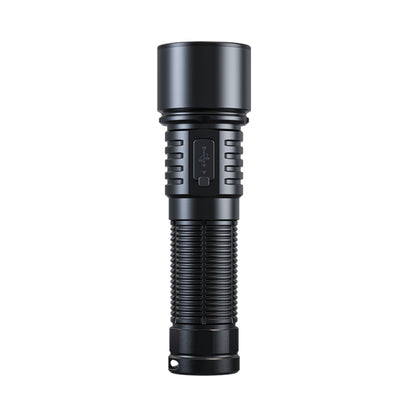 Black Fenix LD45R Flashlight on a white background