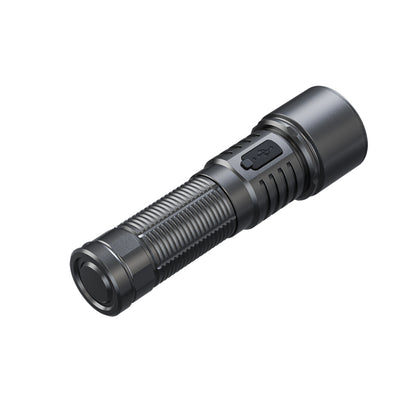 Black Fenix LD45R Flashlight on a white background