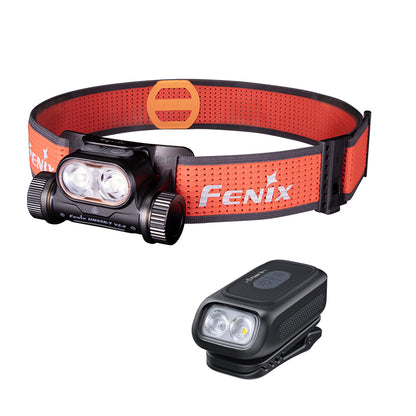 Fenix - Headlamp HM65R-T V2 Black with E04R