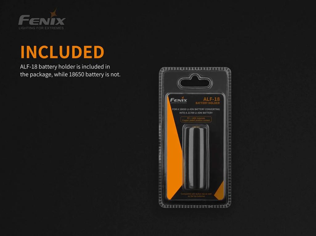 ALF-18 Battery Holder - 21700