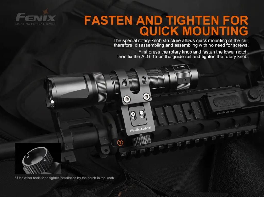 ALG-15 Rail Mount Flashlight