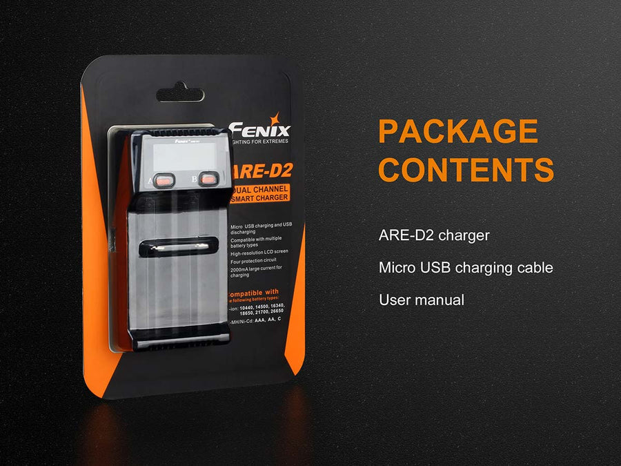 D2 Battery Charger - 2 slots