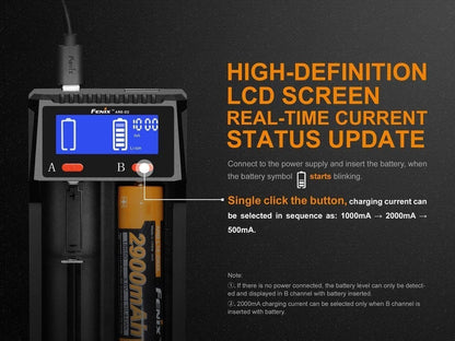 D2 Battery Charger - 2 slots