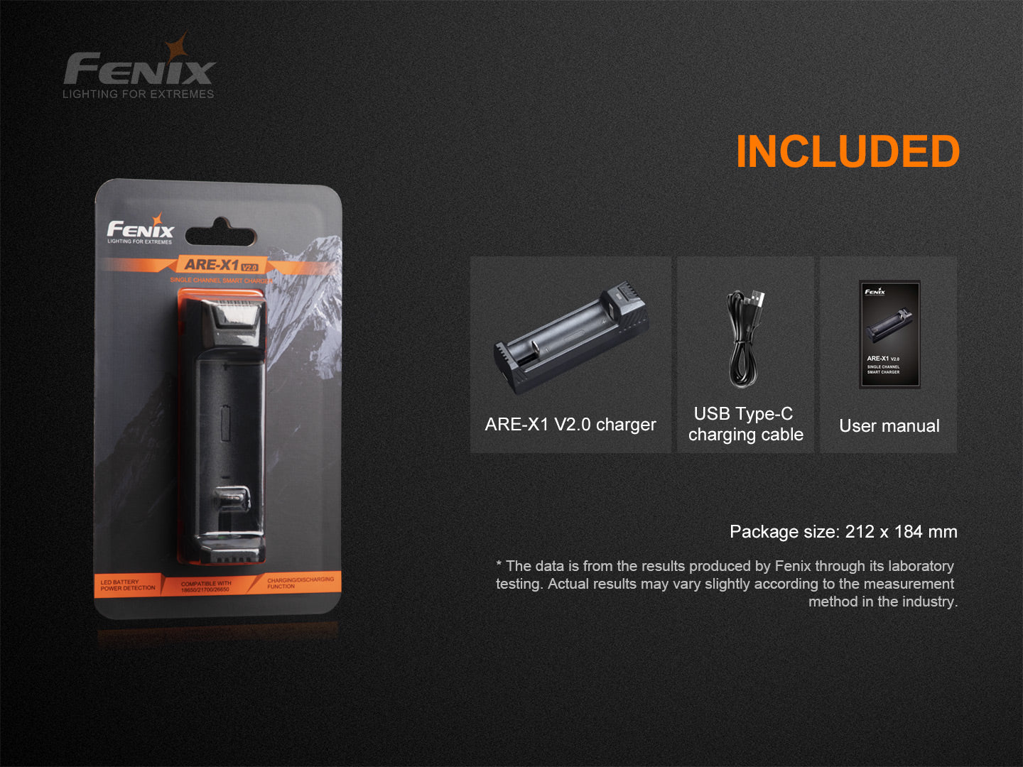 X1 Battery Charger V2.0 - 1 slot