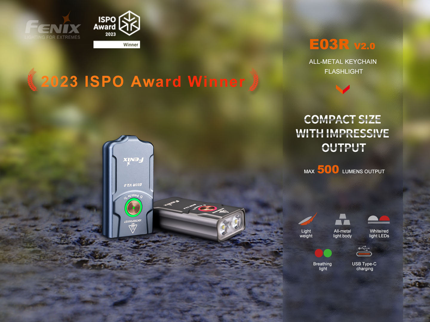 E03R Torch (500 lumens)