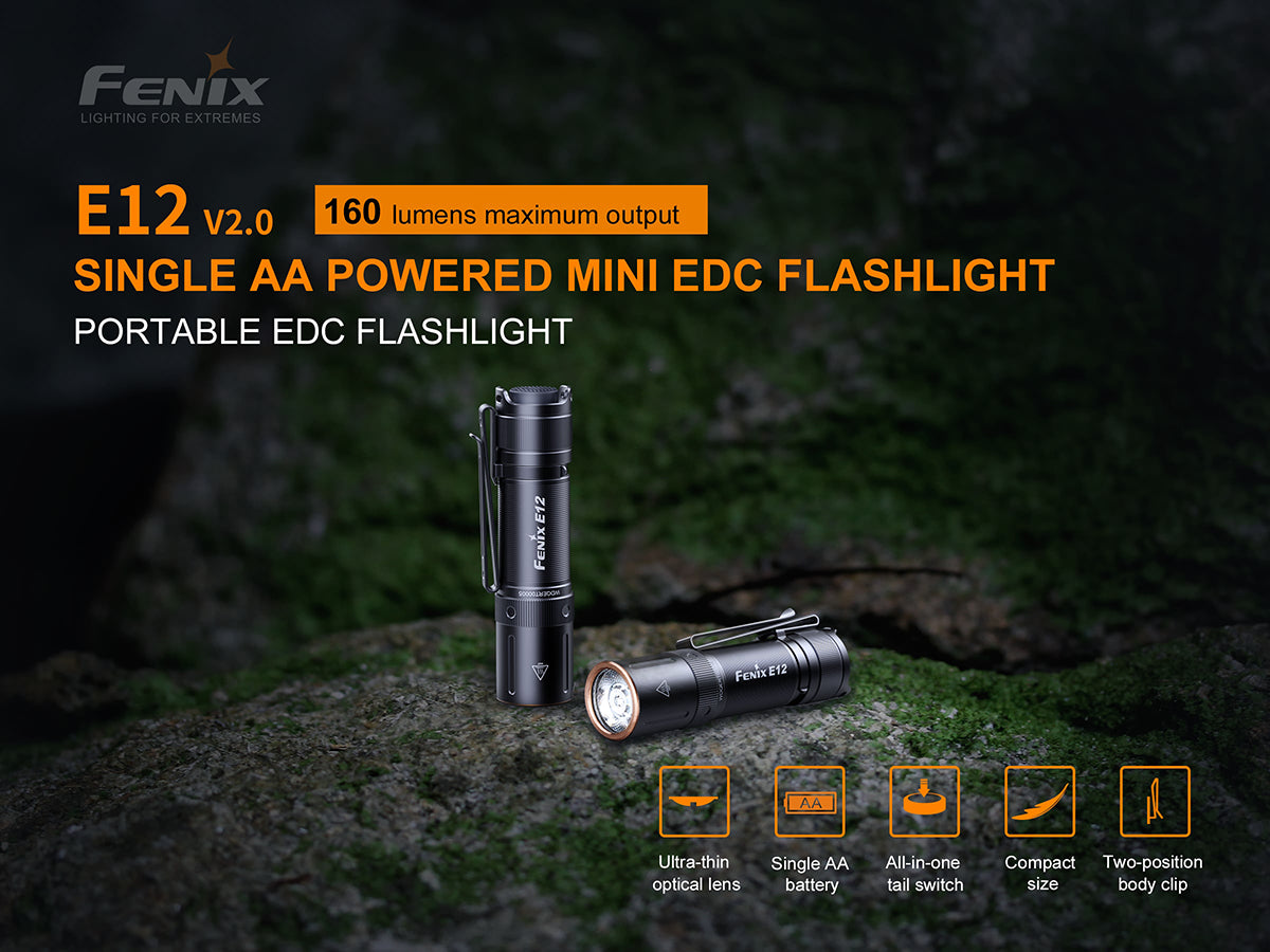 E12 Torch V2.0 (160 lumens)