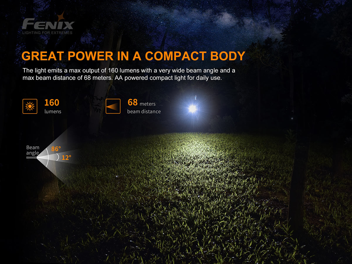 E12 Torch V2.0 (160 lumens)