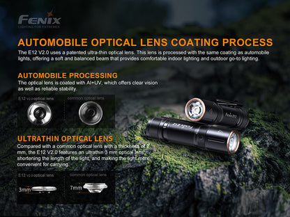 E12 Torch V2.0 (160 lumens)