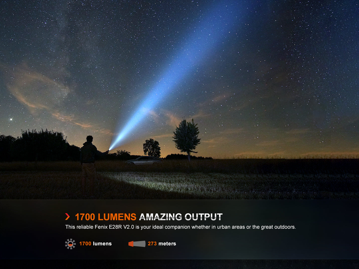E28R Torch V2.0 (1,700 lumens)