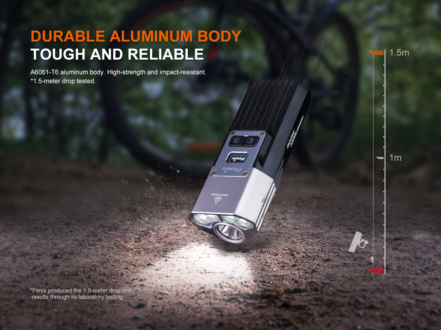 Bike Light BC45R, black (3300 lumens)