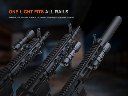 Fenix - Tactical Light GL30R, Black