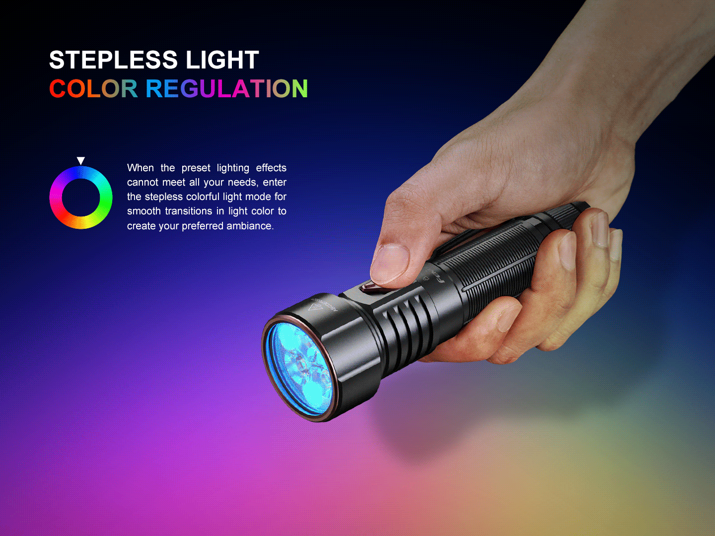 Fenix - Flashlight LD36R, Black