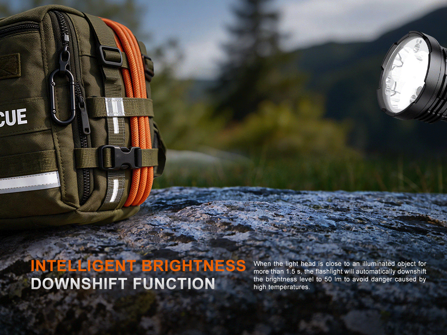 LR50R V2.0 Flashlight (18,000 lumens)