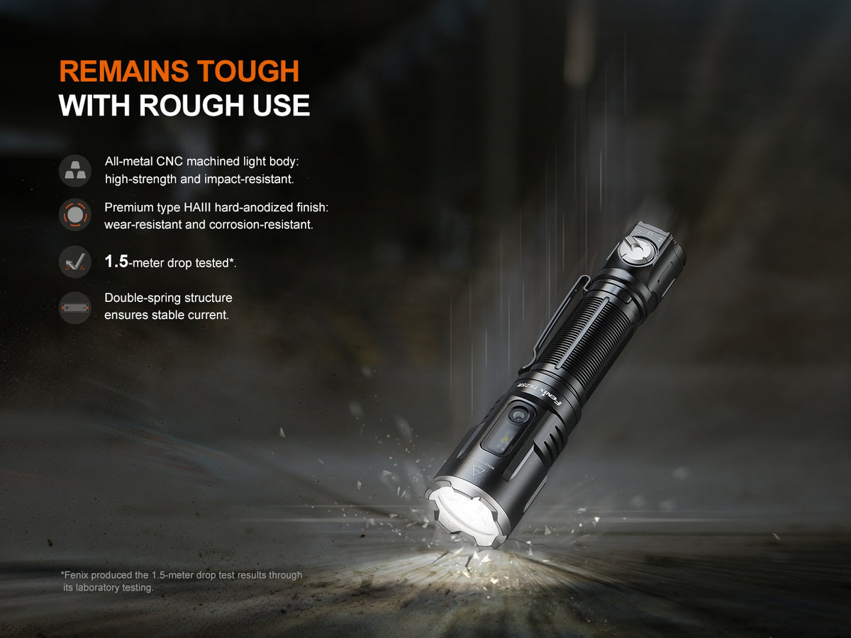 Fenix - Flashlight TK25R, Black