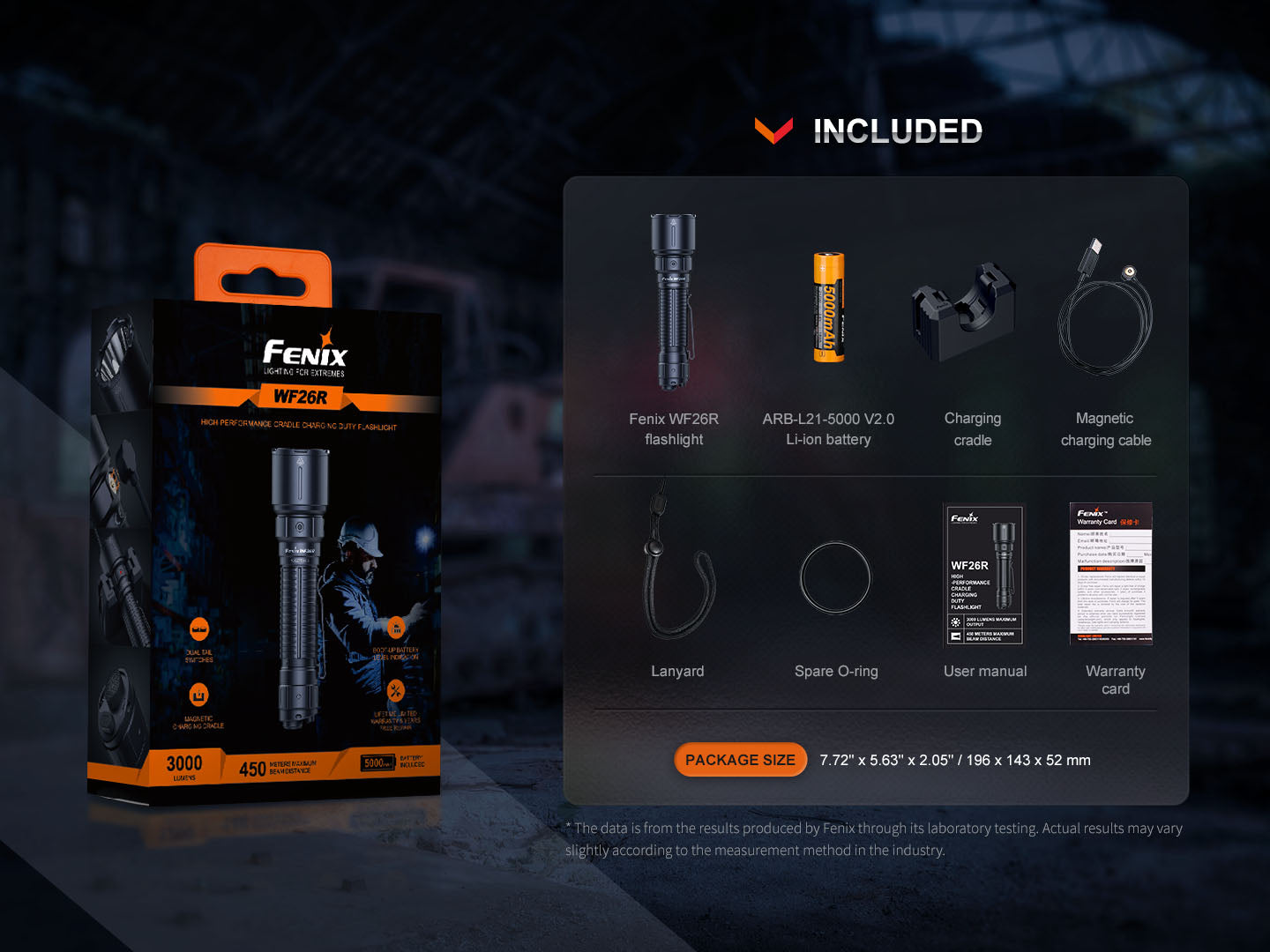 WF26R Torch (3000 lumens)