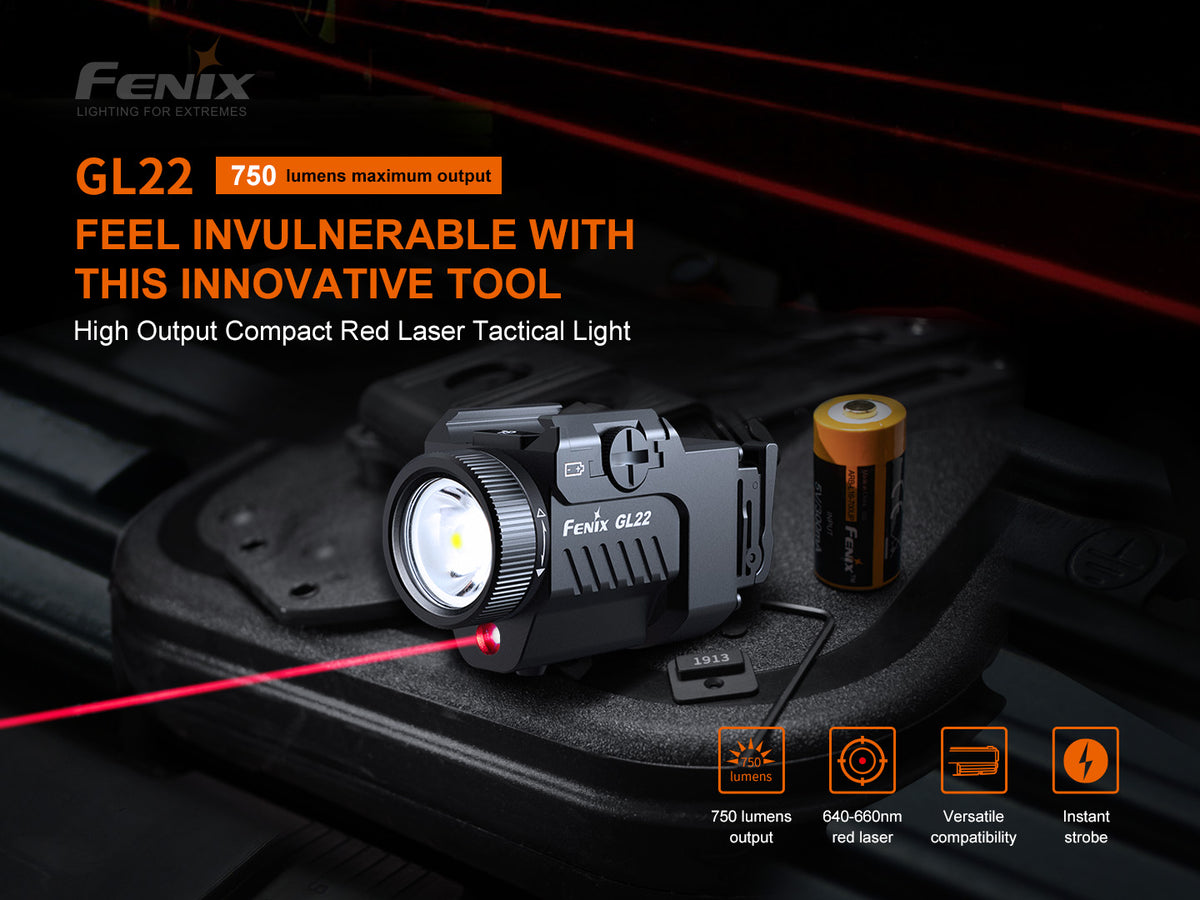 Fenix - Tactical Light GL22, Black