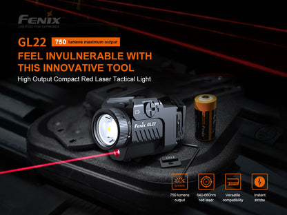 Fenix - Tactical Light GL22, Black
