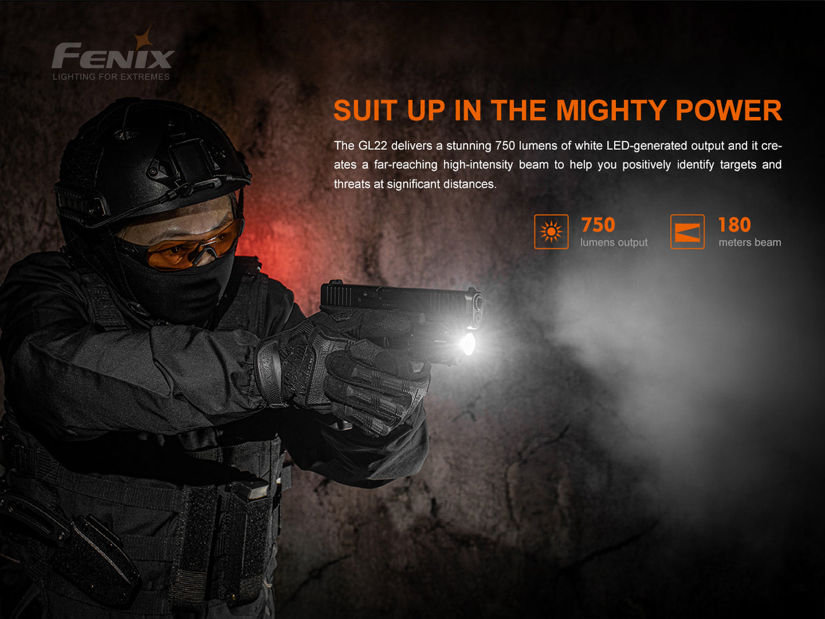 Fenix - Tactical Light GL22, Black