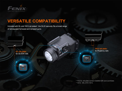 Fenix - Tactical Light GL22, Black
