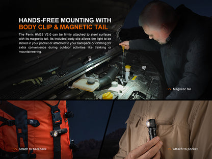 HM23 V2.0 Headlamp (300 lumens)