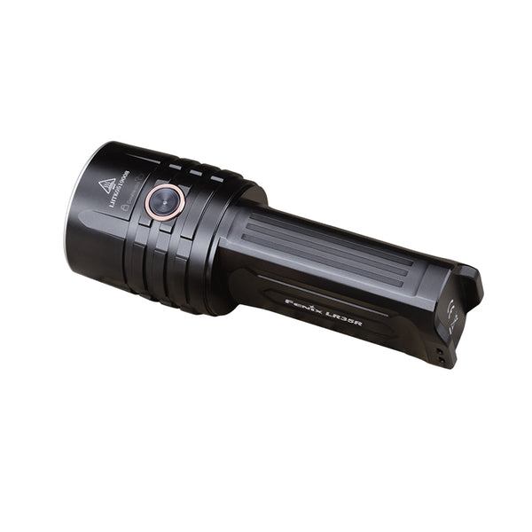 Black Fenix LR35R Torch on a white background