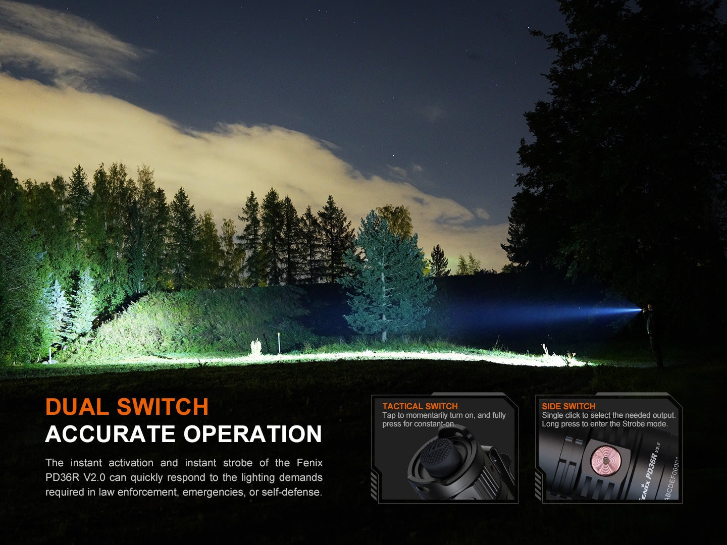 PD36R Torch V2.0 (1,700 lumens)