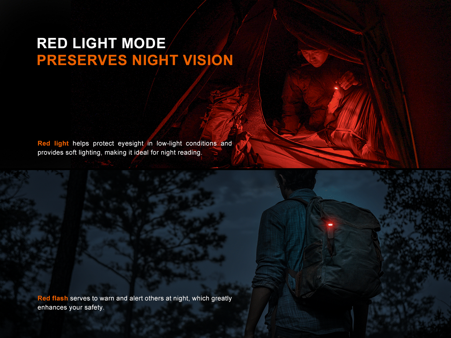 Fenix Flashlight SW05R-RED
