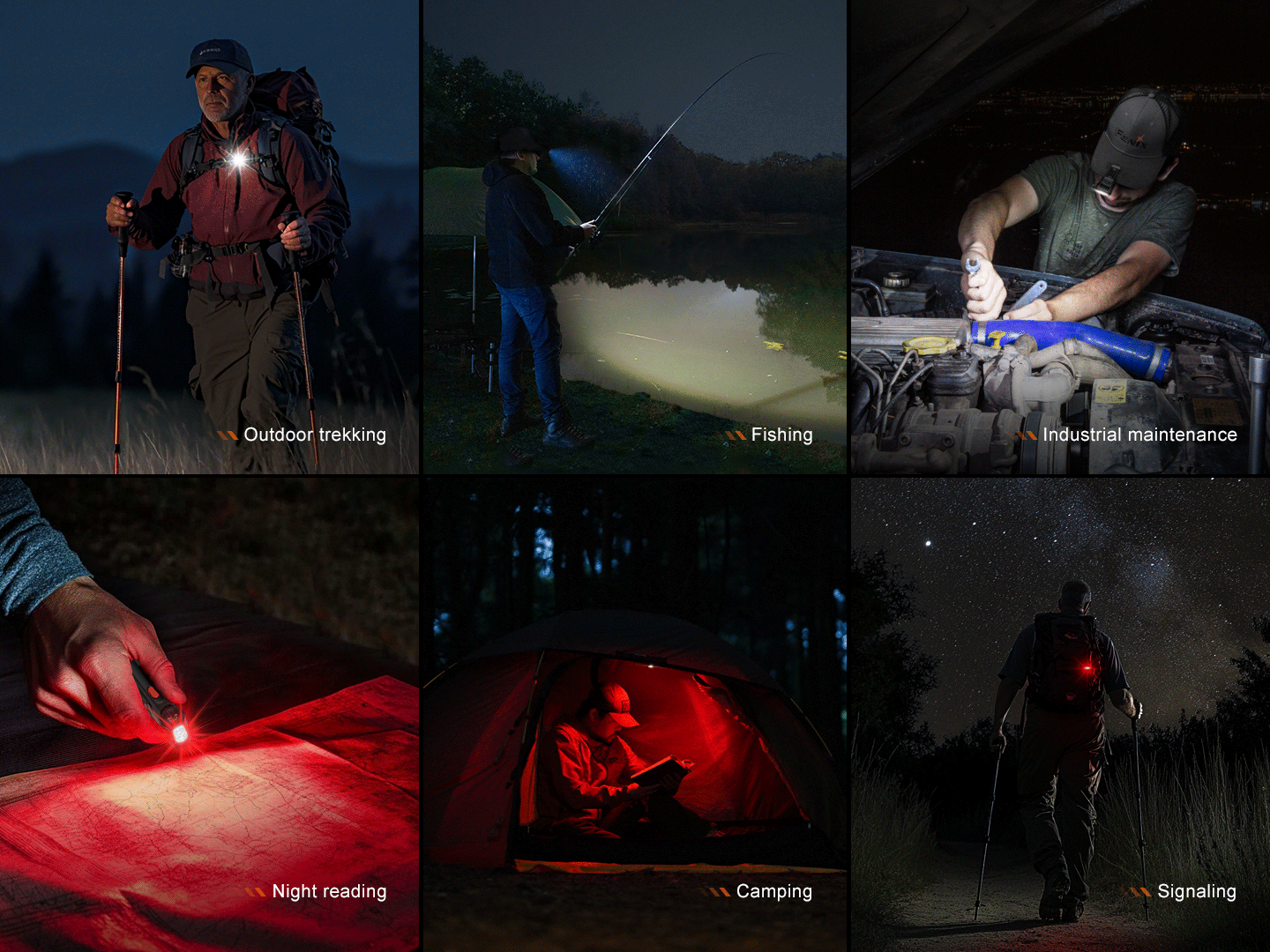 Fenix Flashlight SW05R-RED