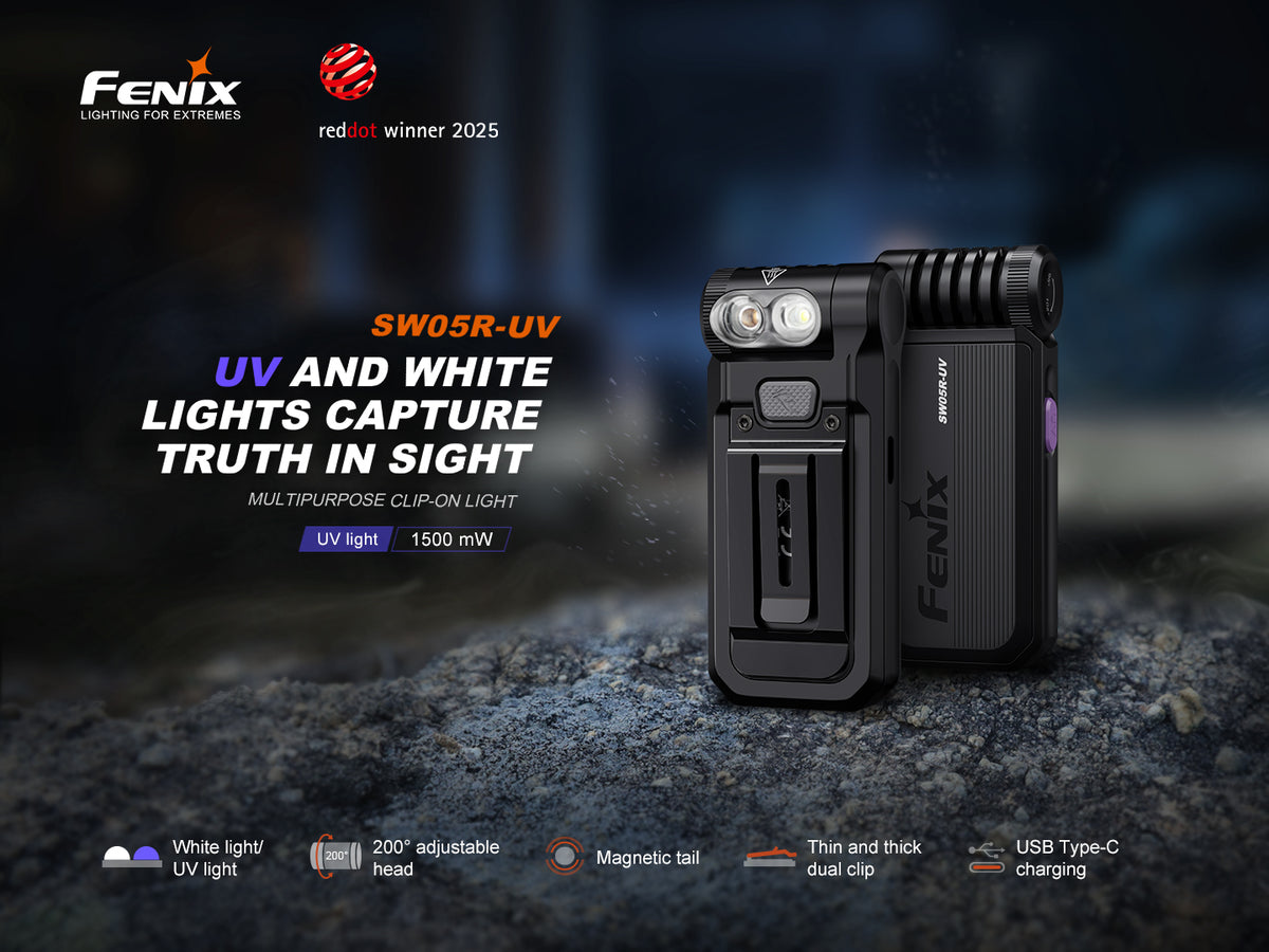 Fenix Flashlight SW05R-UV