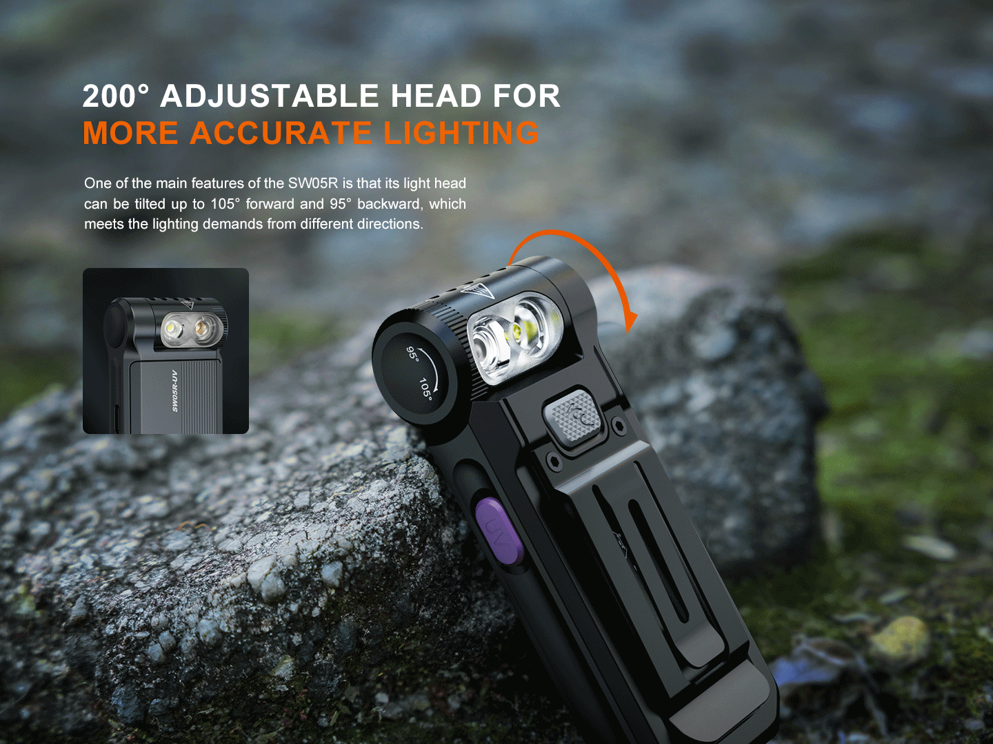 Fenix Flashlight SW05R-UV