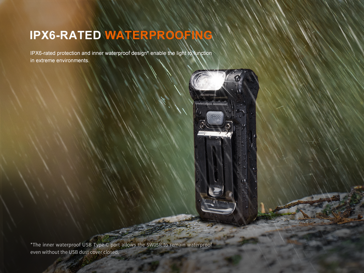 Fenix Flashlight SW05R-UV