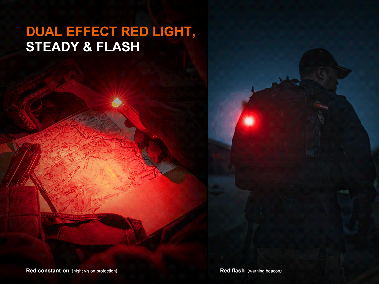 Fenix - Flashlight SW06R, Black