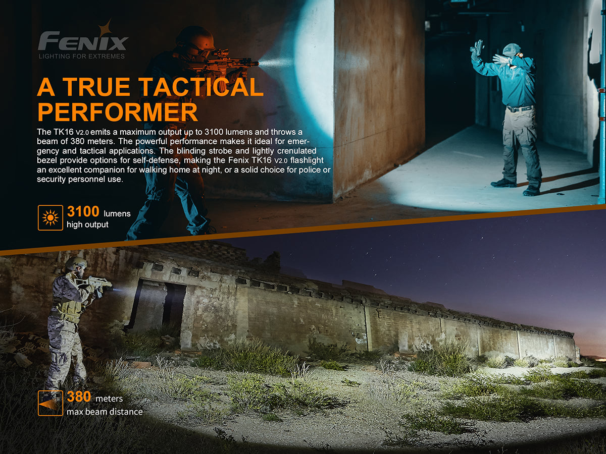 TK16 V2.0 Torch (3,100 lumens)