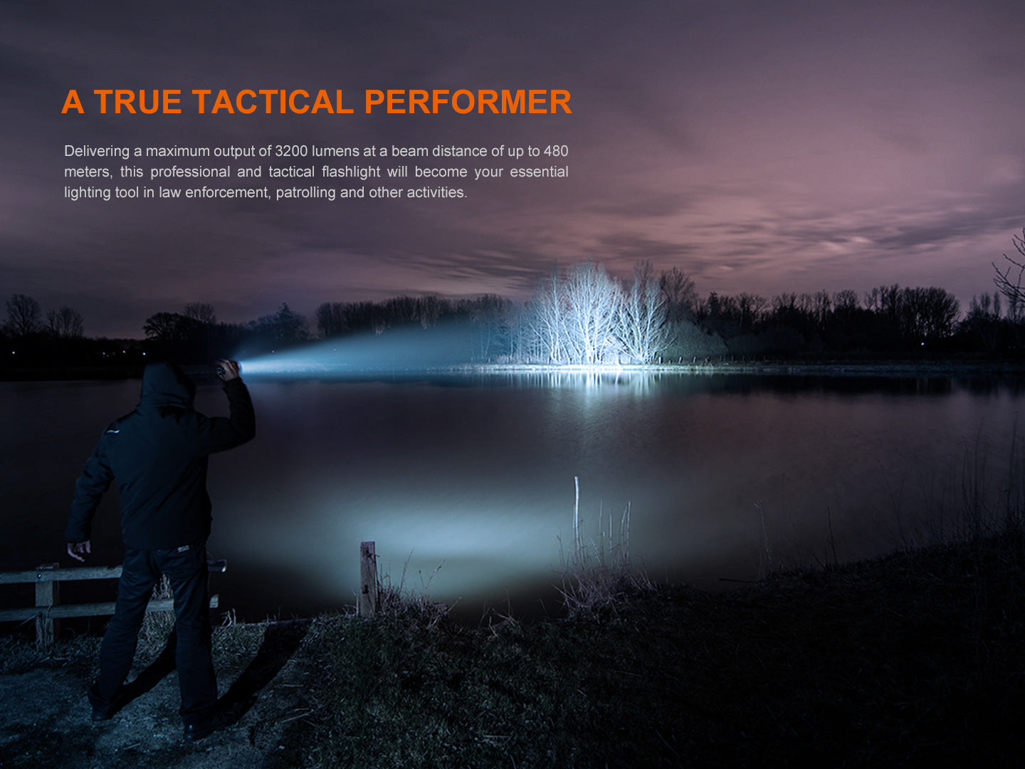 TK22R Flashlight (3200 lumens)