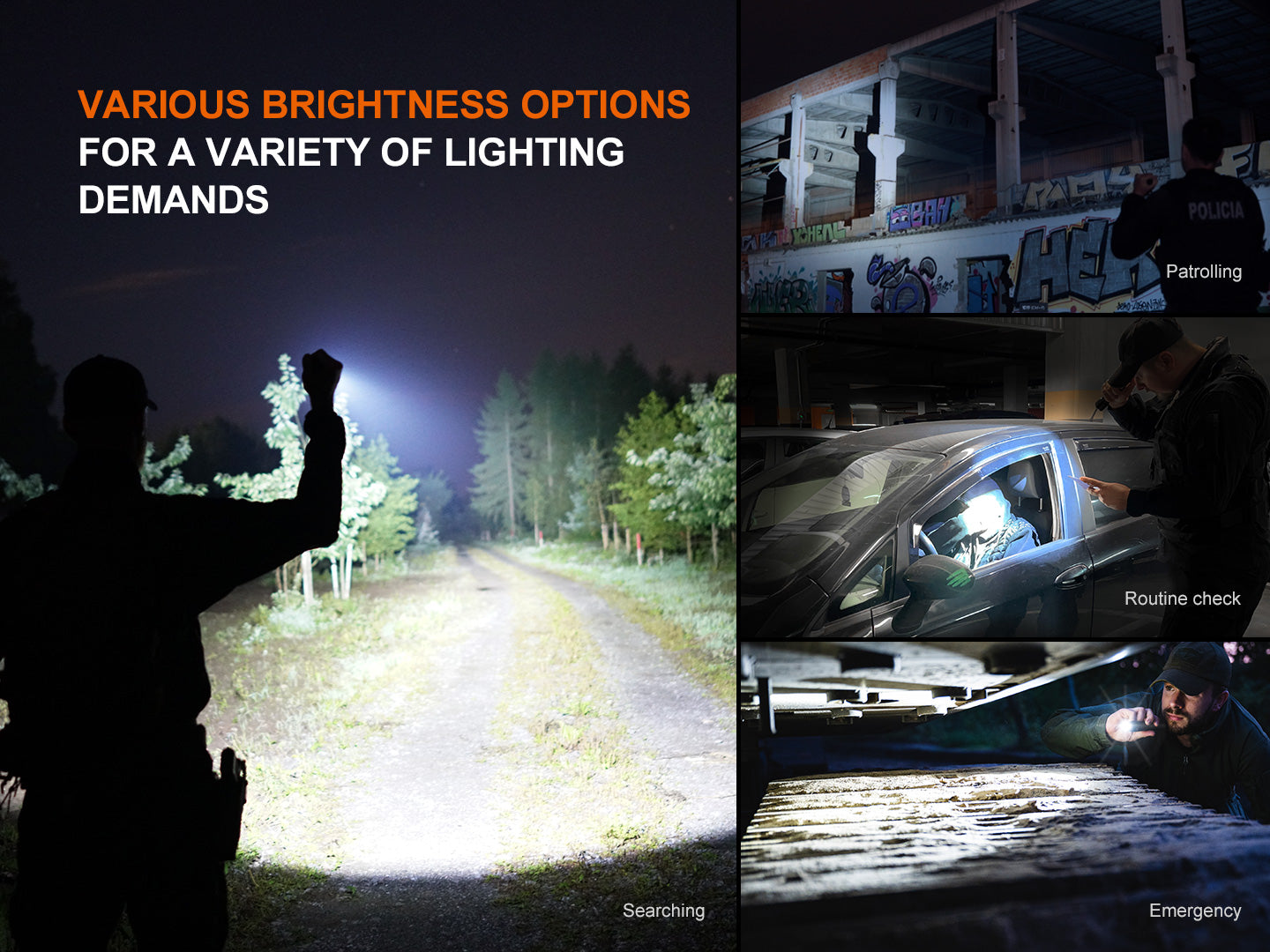 TK22R Flashlight (3200 lumens)