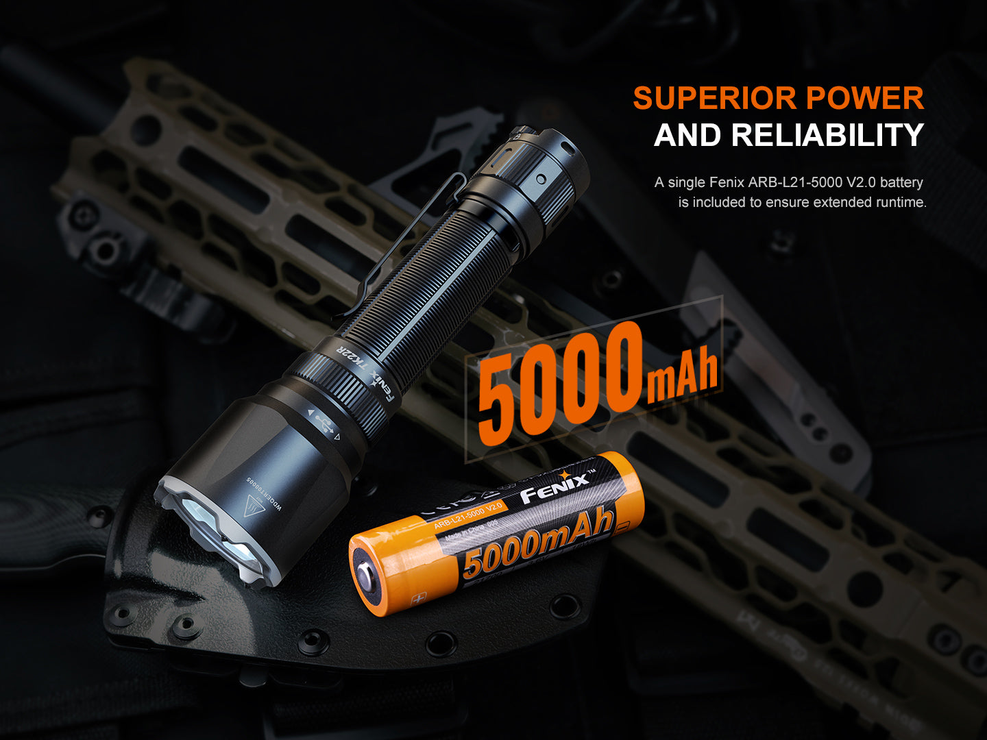 TK22R Flashlight (3200 lumens)