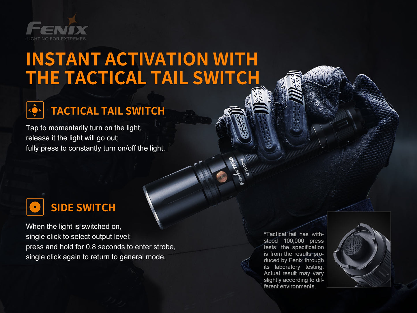 TK30 Flashlight (500 lumens)