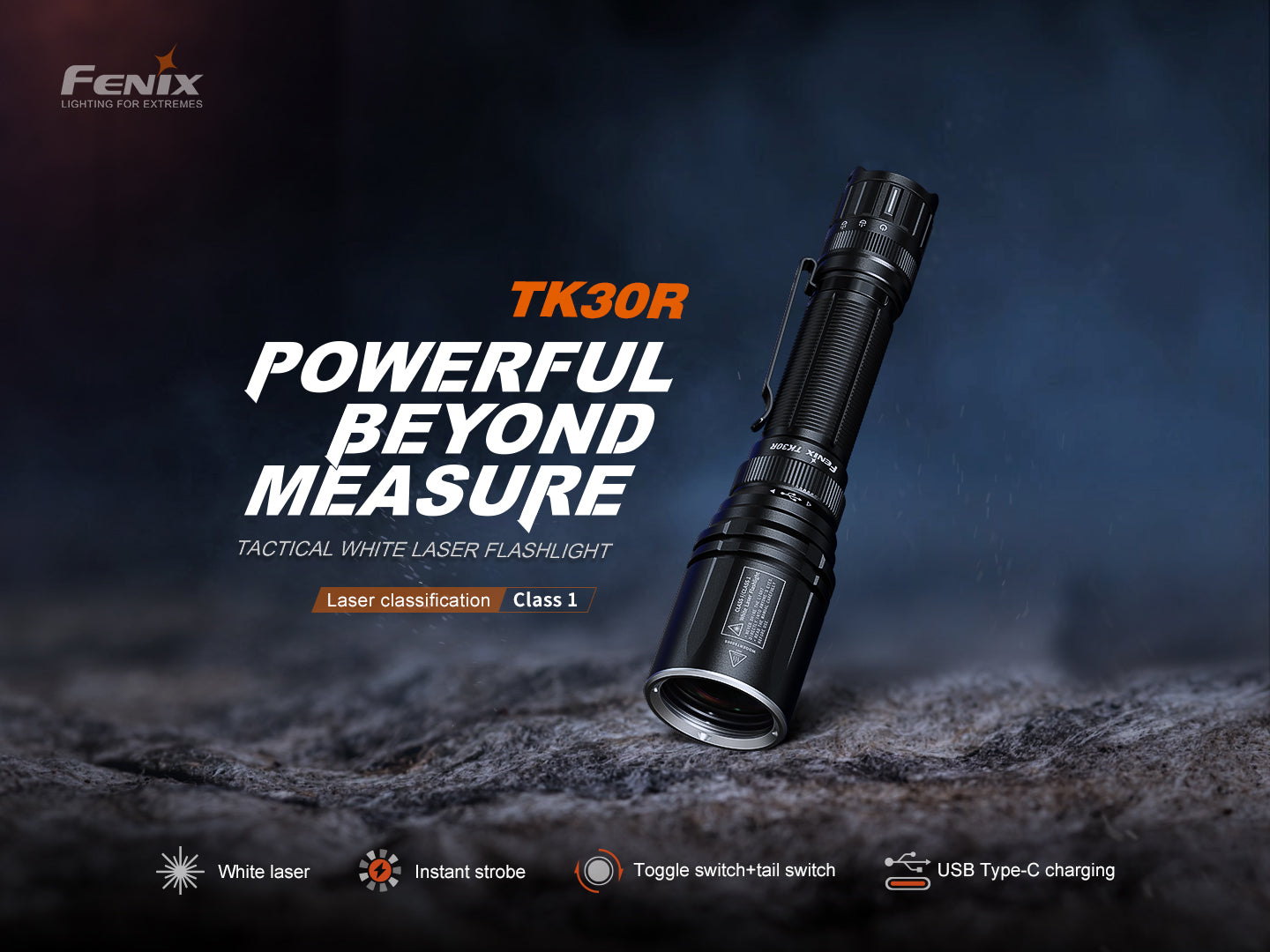 TK30R Flashlight (500 lumens)