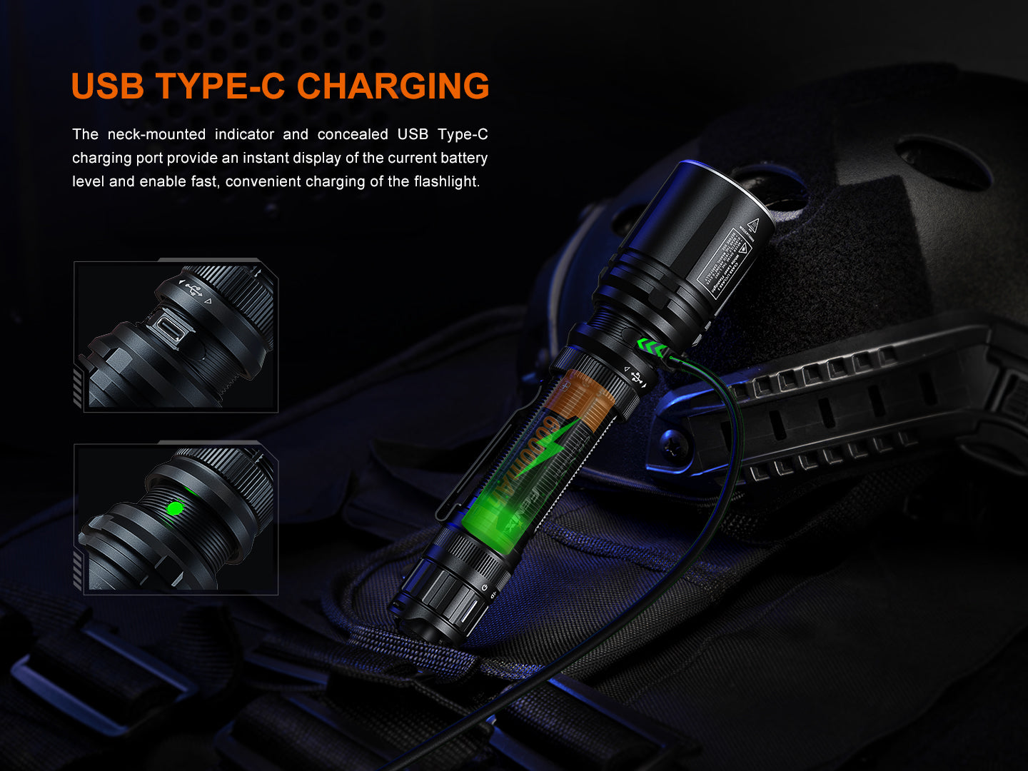 TK30R Flashlight (500 lumens)