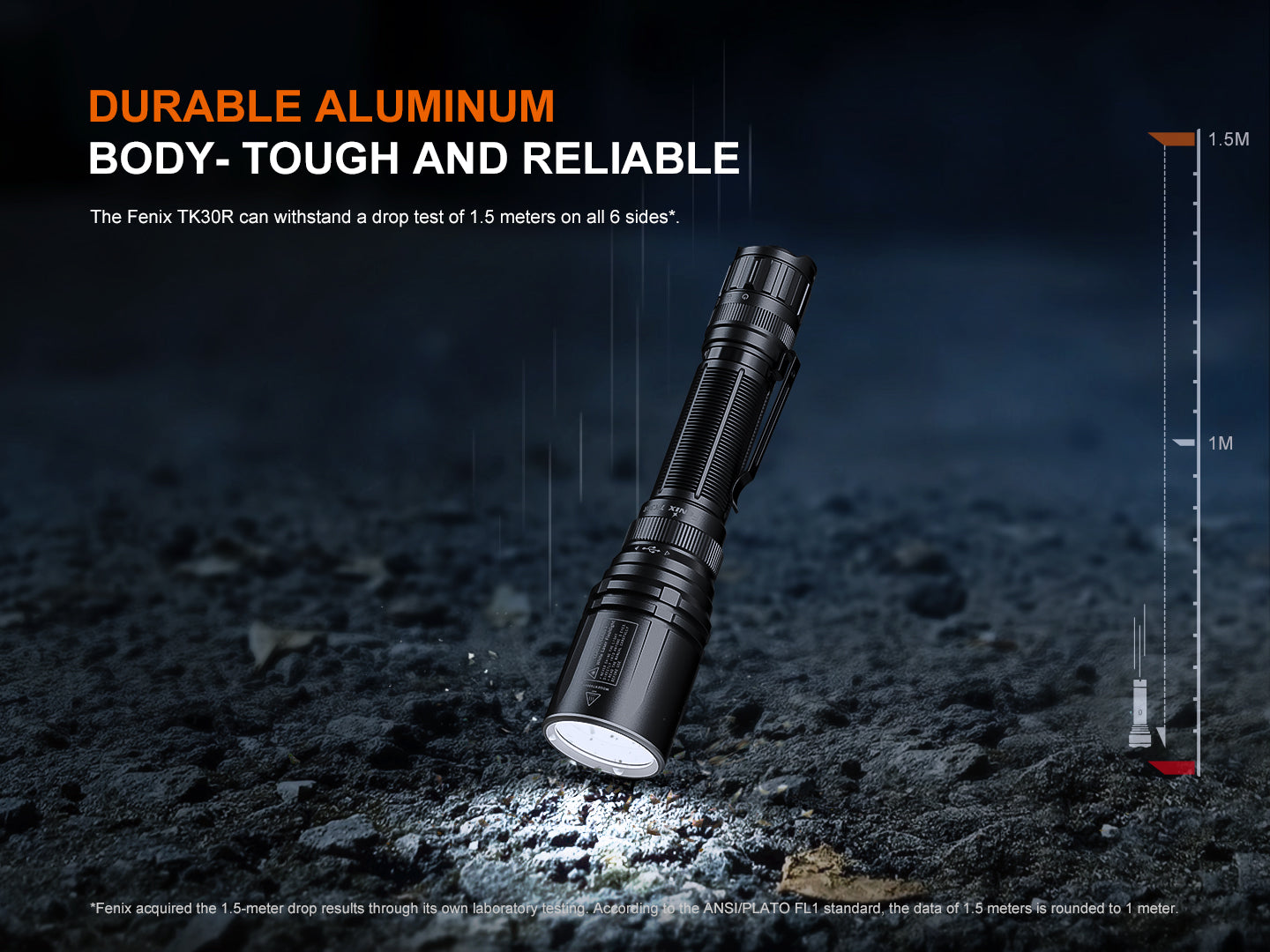 TK30R Flashlight (500 lumens)