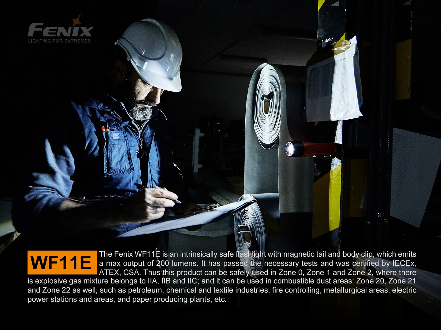 WF11E Torch - Intrinsically Safe (200 lumens)