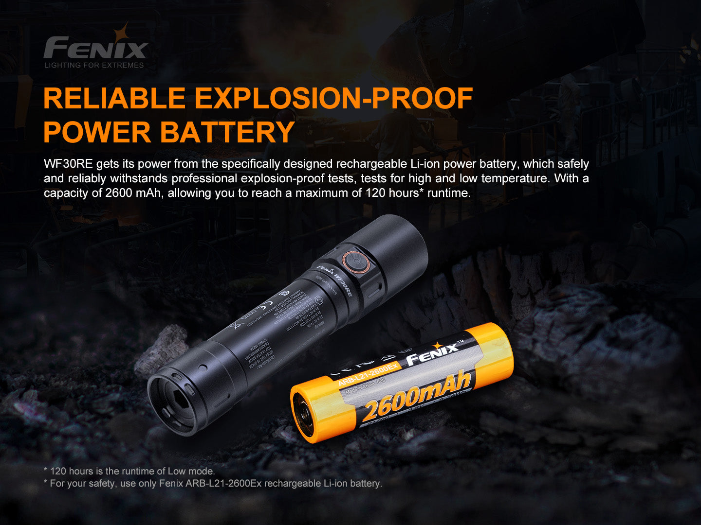 WF30RE Torch (280 lumens)