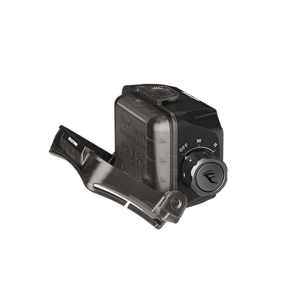 Fenix HL45R Headlamp tilt feature on a white background